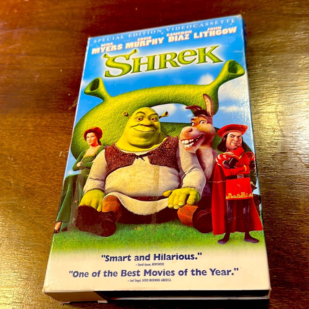 Dreamworks Special Edition Shrek VHS